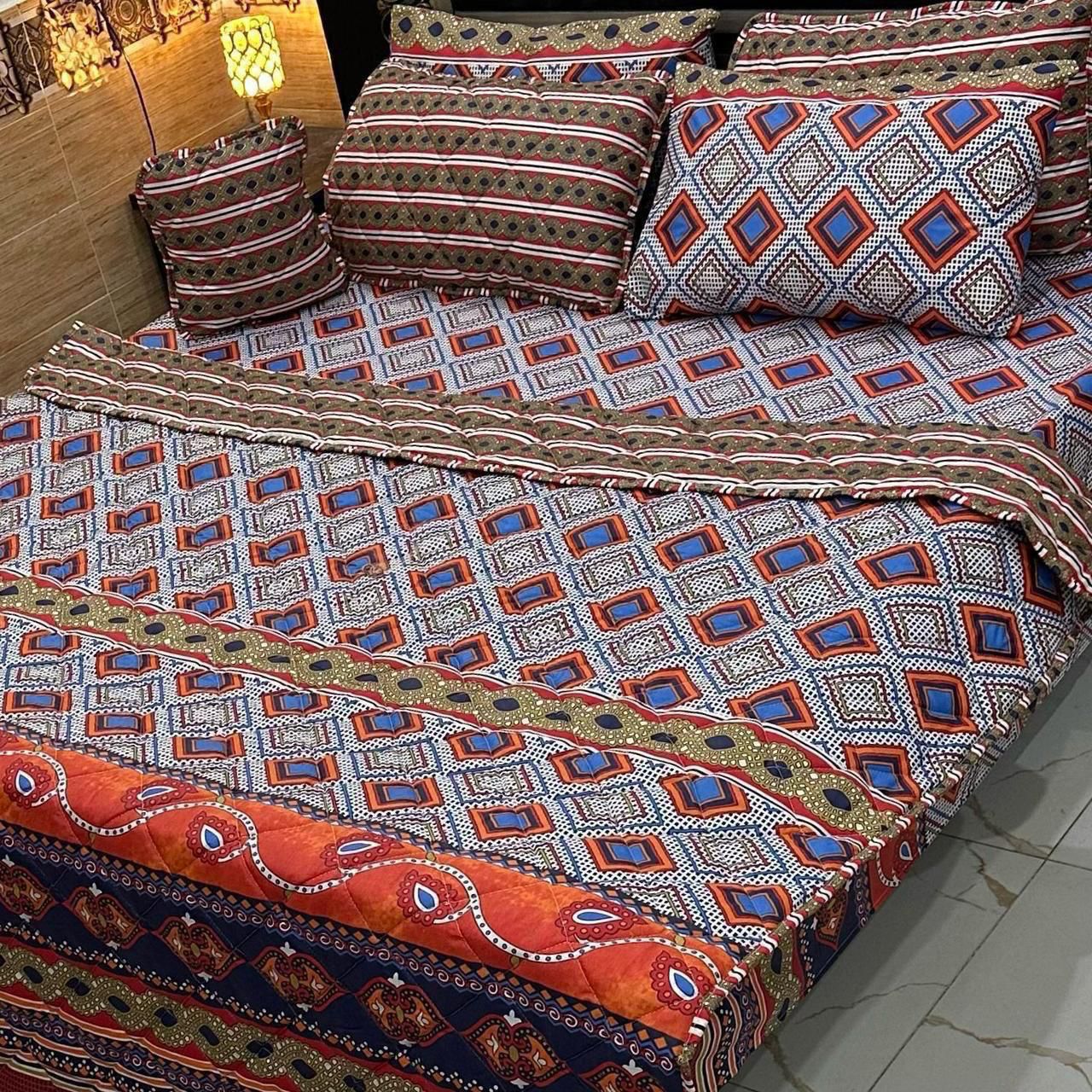 Alkaram Cotton Comforter Set - Light Filling