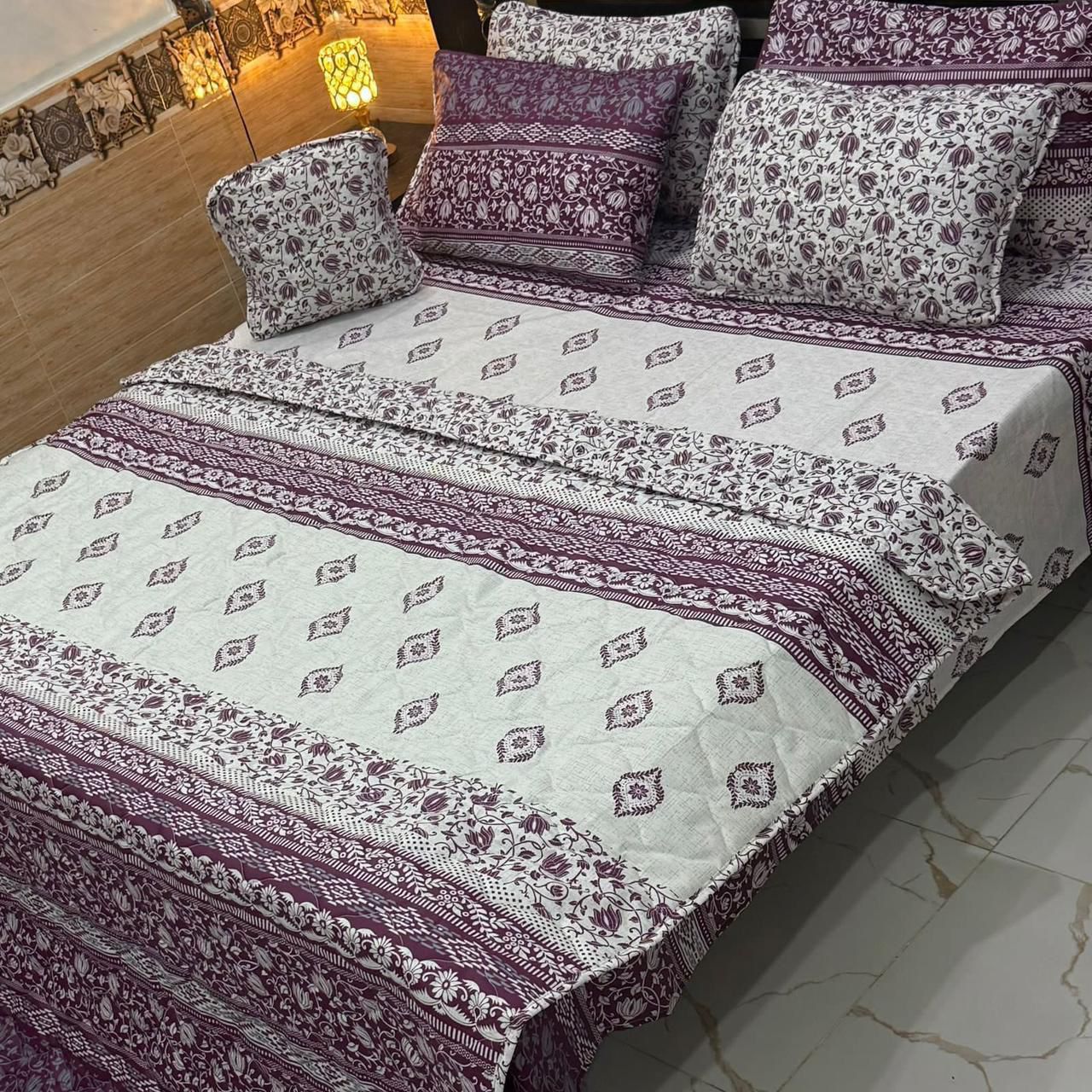 Alkaram Cotton Comforter Set - Light Filling