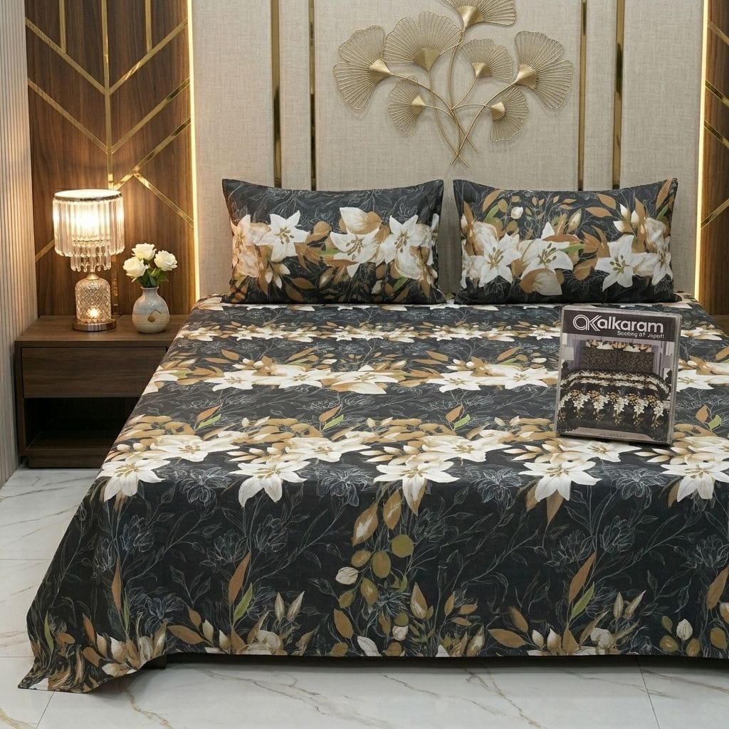 Gift Pack Alkaram Bedsheet