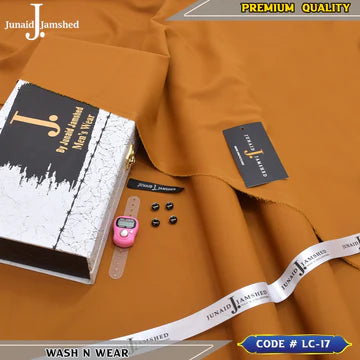 J. Business Class 4 Season Wash N Wear With Luxury Box & Bag + Button + Tasbeeh