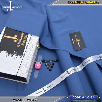 J. Business Class 4 Season Wash N Wear With Luxury Box & Bag + Button + Tasbeeh