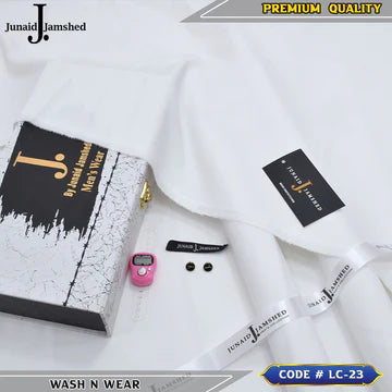 J. Business Class 4 Season Wash N Wear With Luxury Box & Bag + Button + Tasbeeh