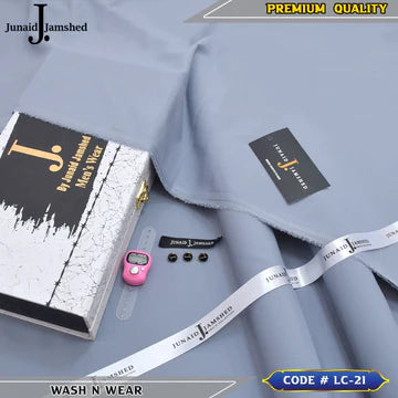J. Business Class 4 Season Wash N Wear With Luxury Box & Bag + Button + Tasbeeh