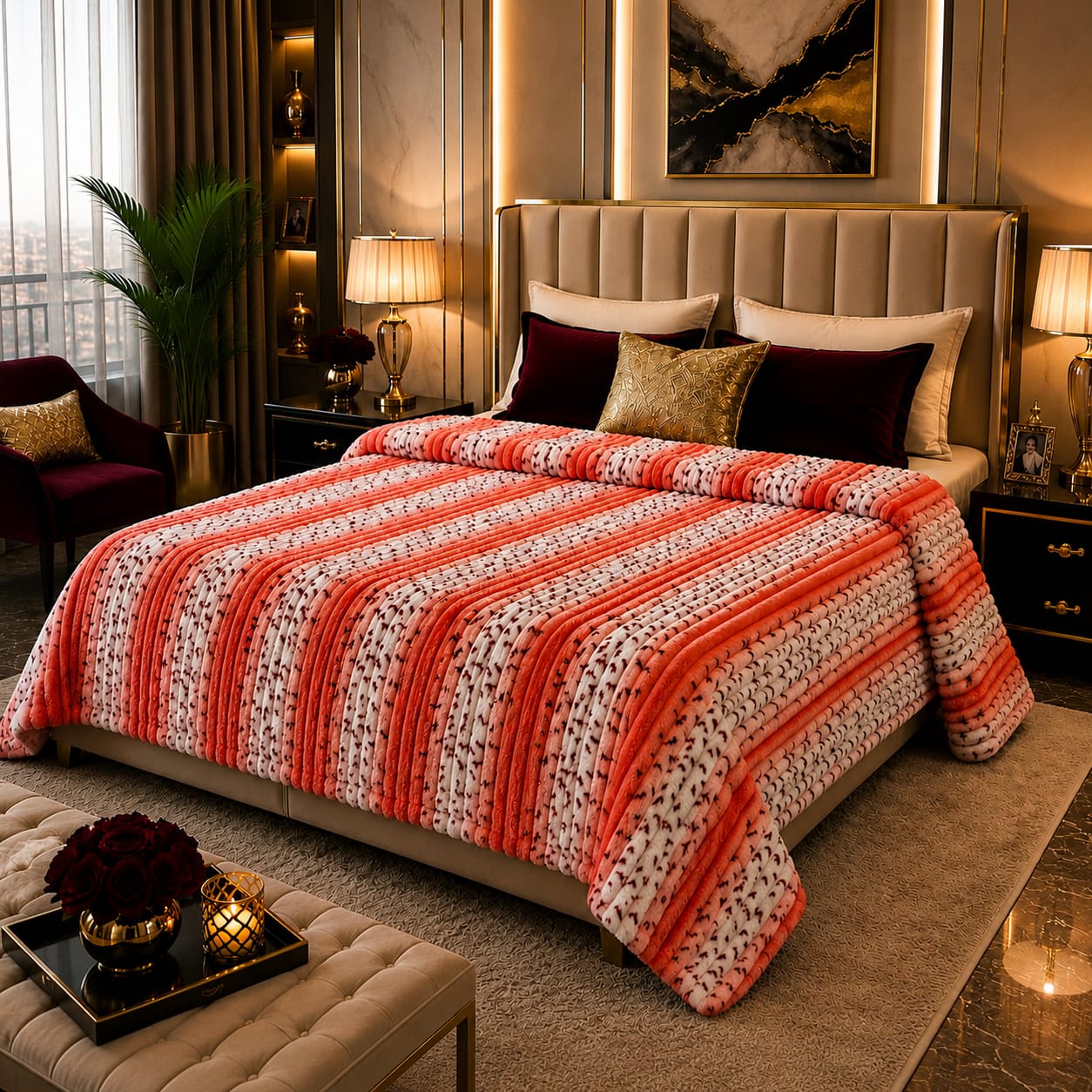 Luxury Bubble AC Blanket