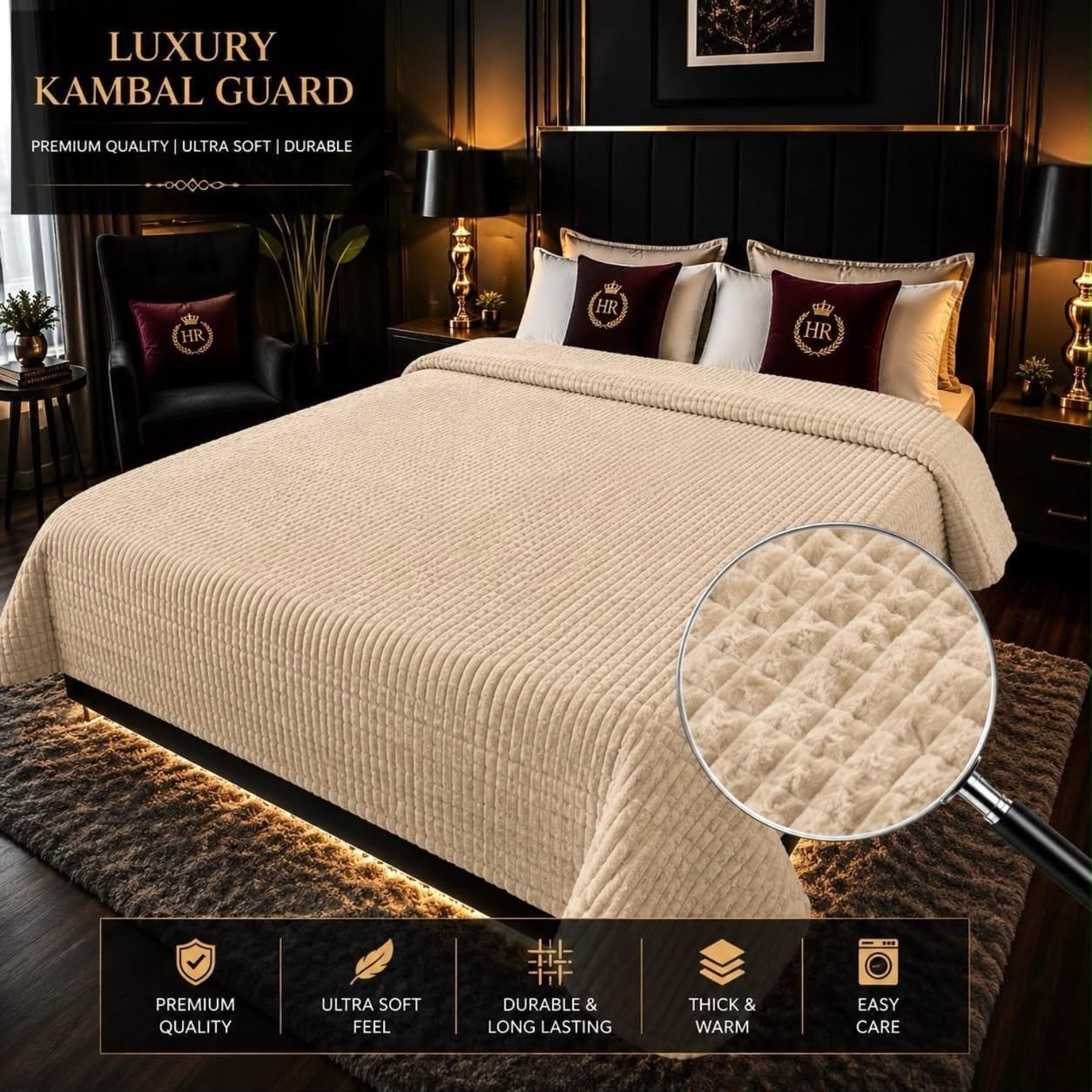 Luxury Bubble AC Blanket