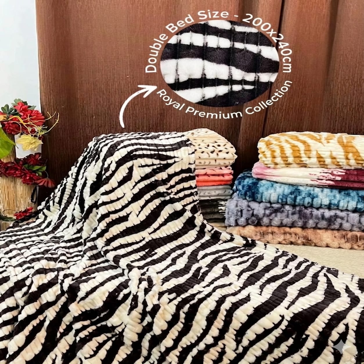 Luxury Bubble AC Blanket