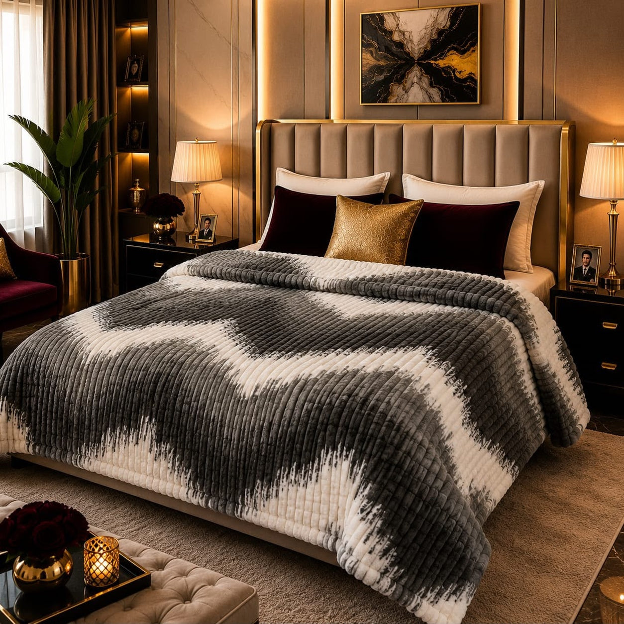 Luxury Bubble AC Blanket