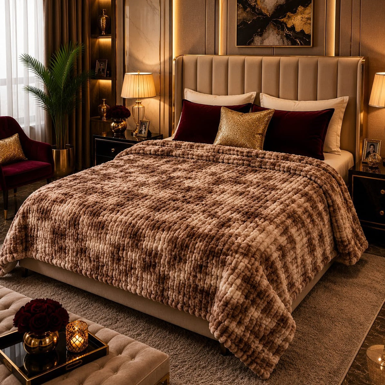 Luxury Bubble AC Blanket