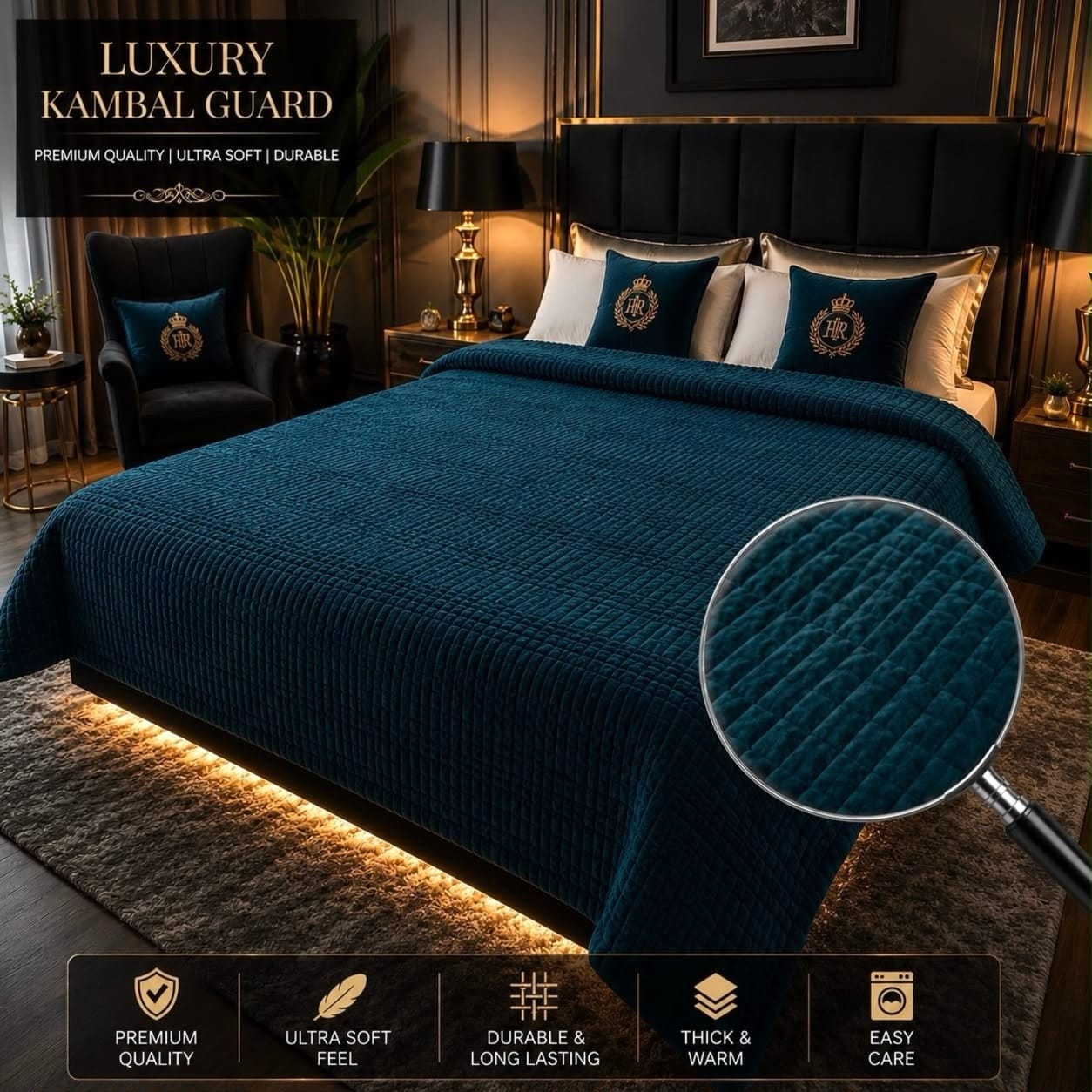 Luxury Bubble AC Blanket