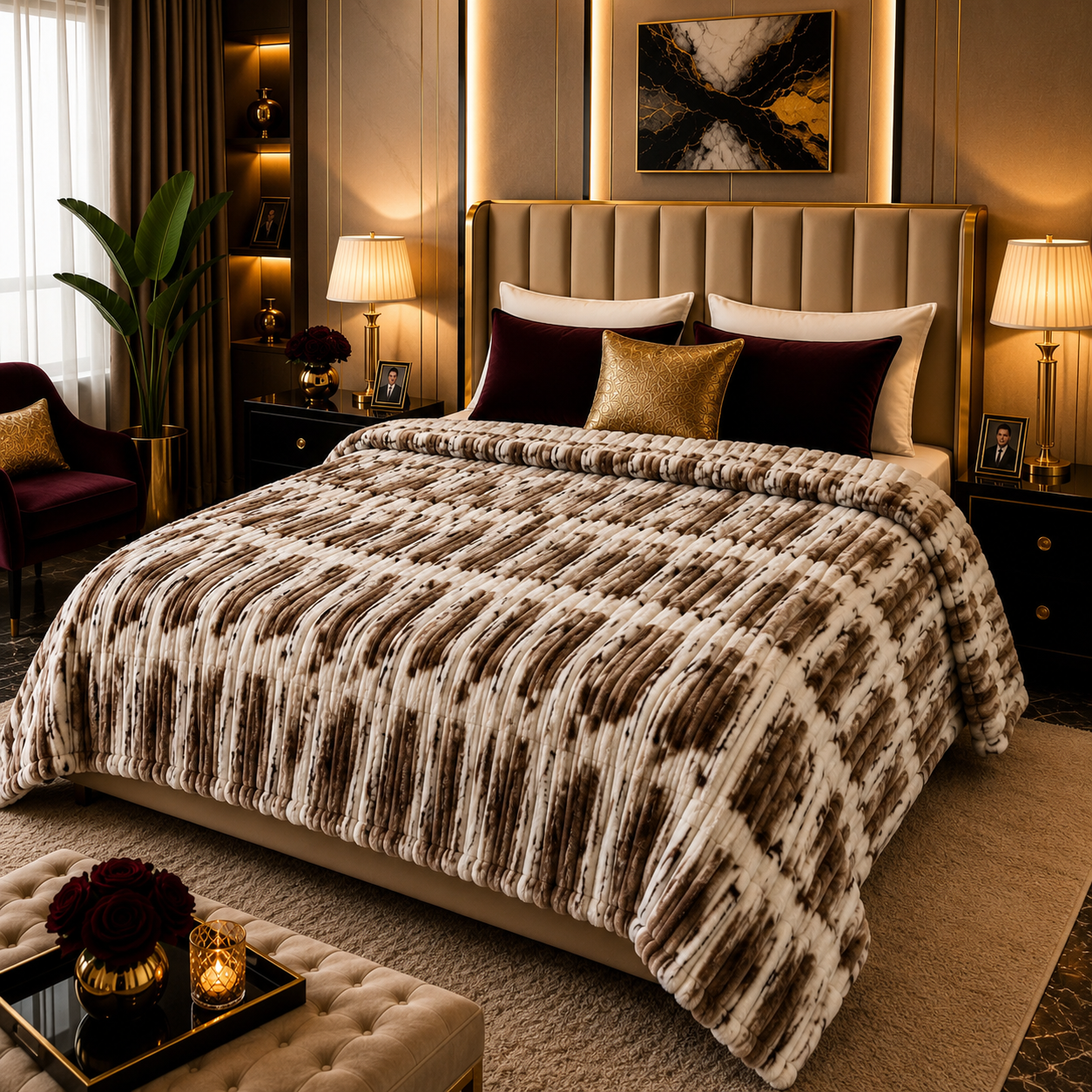 Luxury Bubble AC Blanket