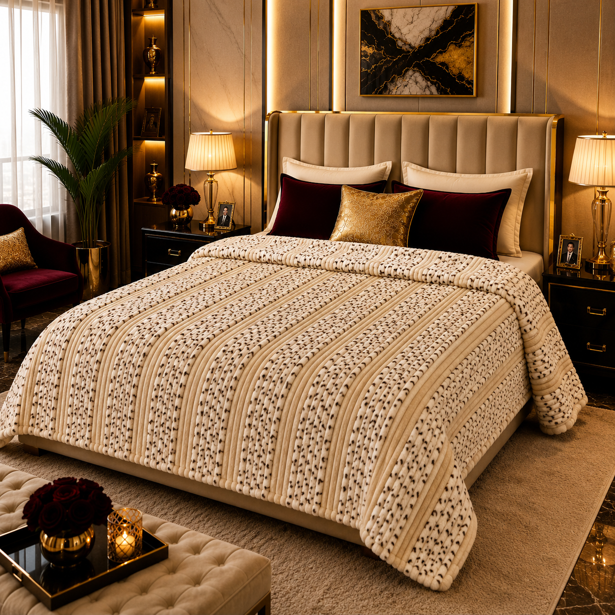 Luxury Bubble AC Blanket