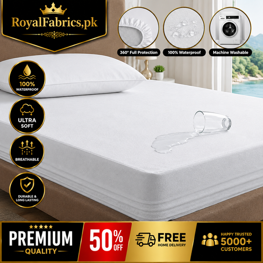 ZIPPER WATERPROOF MATTRESS Protector (Cover)