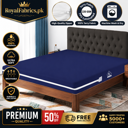 ZIPPER WATERPROOF MATTRESS Protector (Cover)