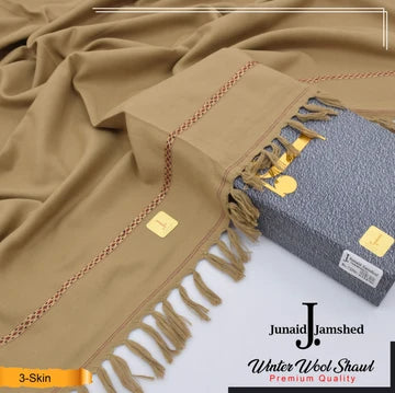 J. PREMIUM WOOL SHAWL FOR MENS WITH GIFT BOX & BAG ( Pista )