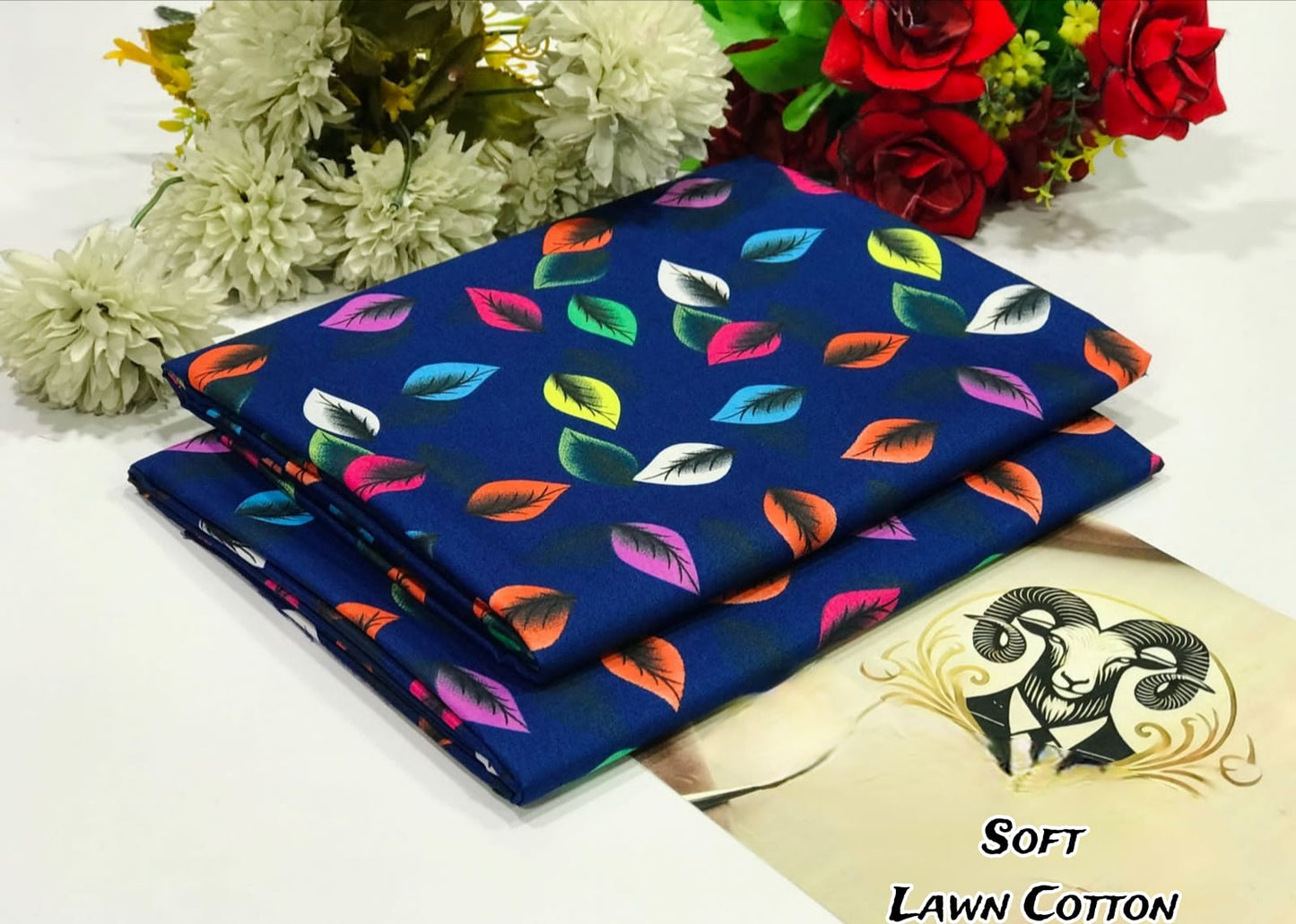 Rooma  2Pcs Soft Cotton Lawn Life Time Guaranteed