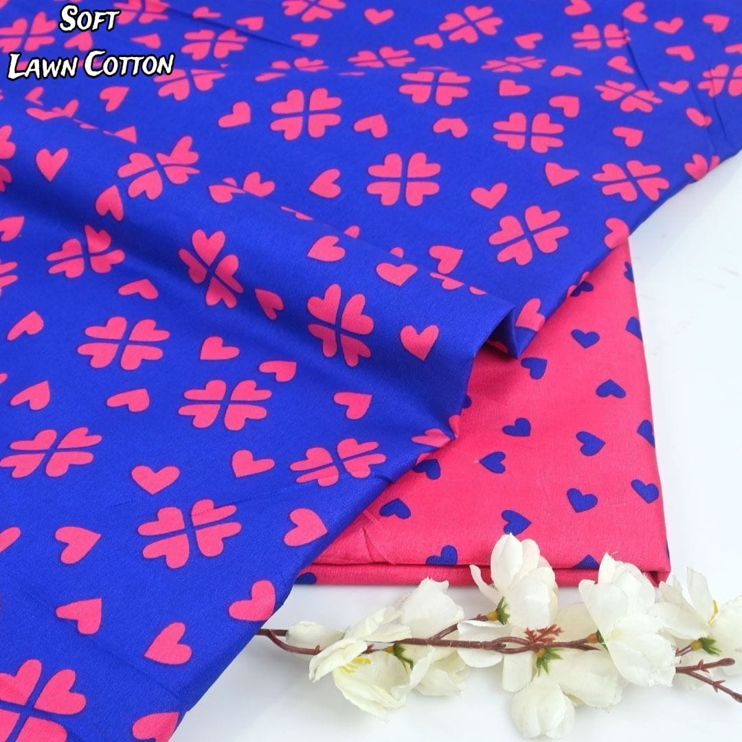 Rooma  2Pcs Soft Cotton Lawn Life Time Guaranteed