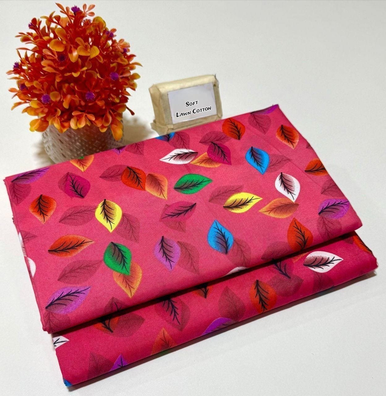 Rooma  2Pcs Soft Cotton Lawn Life Time Guaranteed
