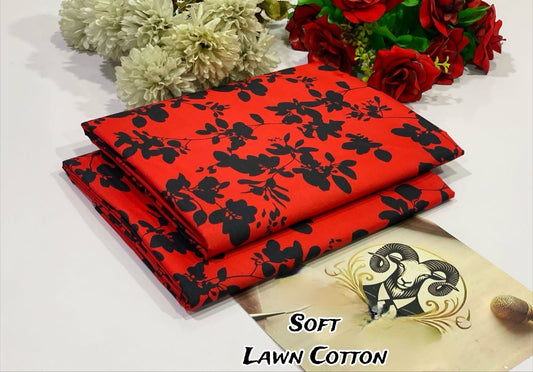 Rooma  2Pcs Soft Cotton Lawn Life Time Guaranteed