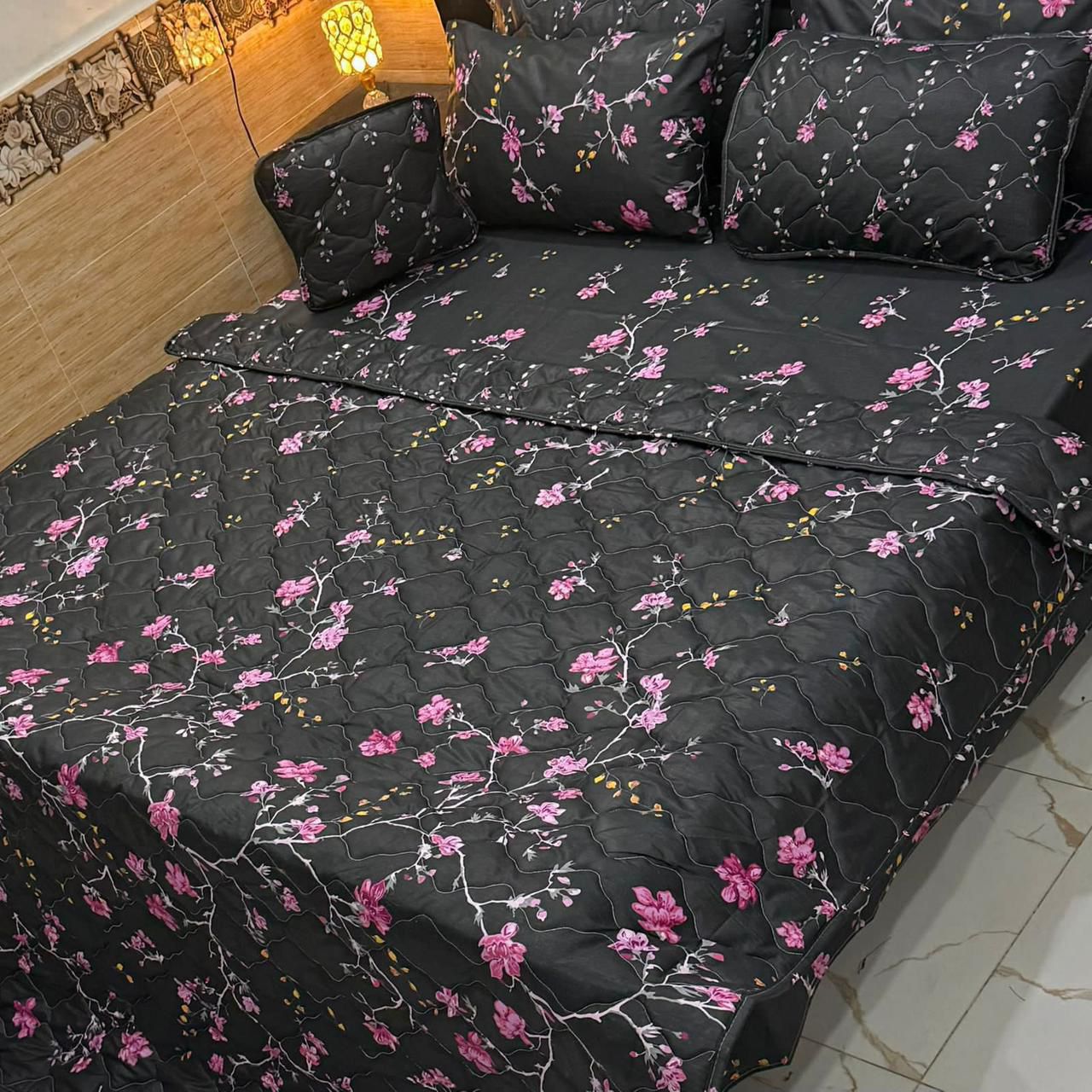 Alkaram Cotton Comforter Set - Light Filling