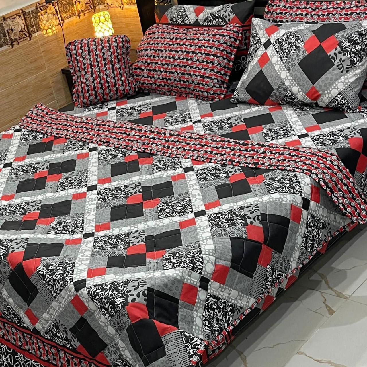 Alkaram Cotton Comforter Set - Light Filling