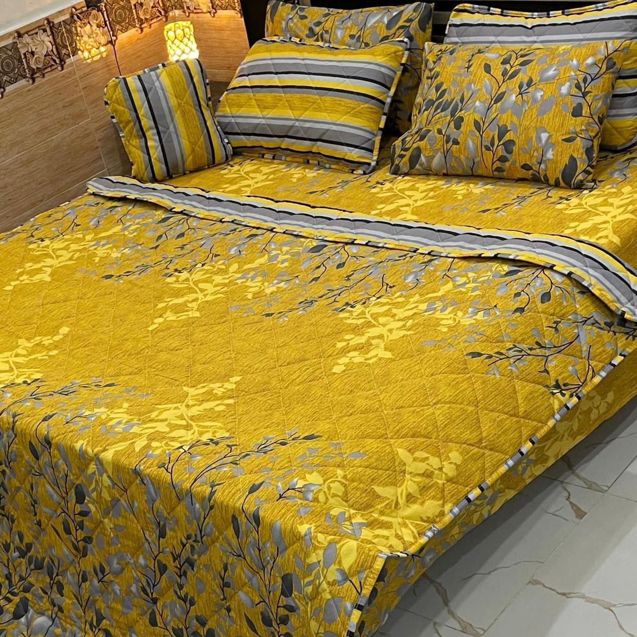 Alkaram Cotton Comforter Set - Light Filling