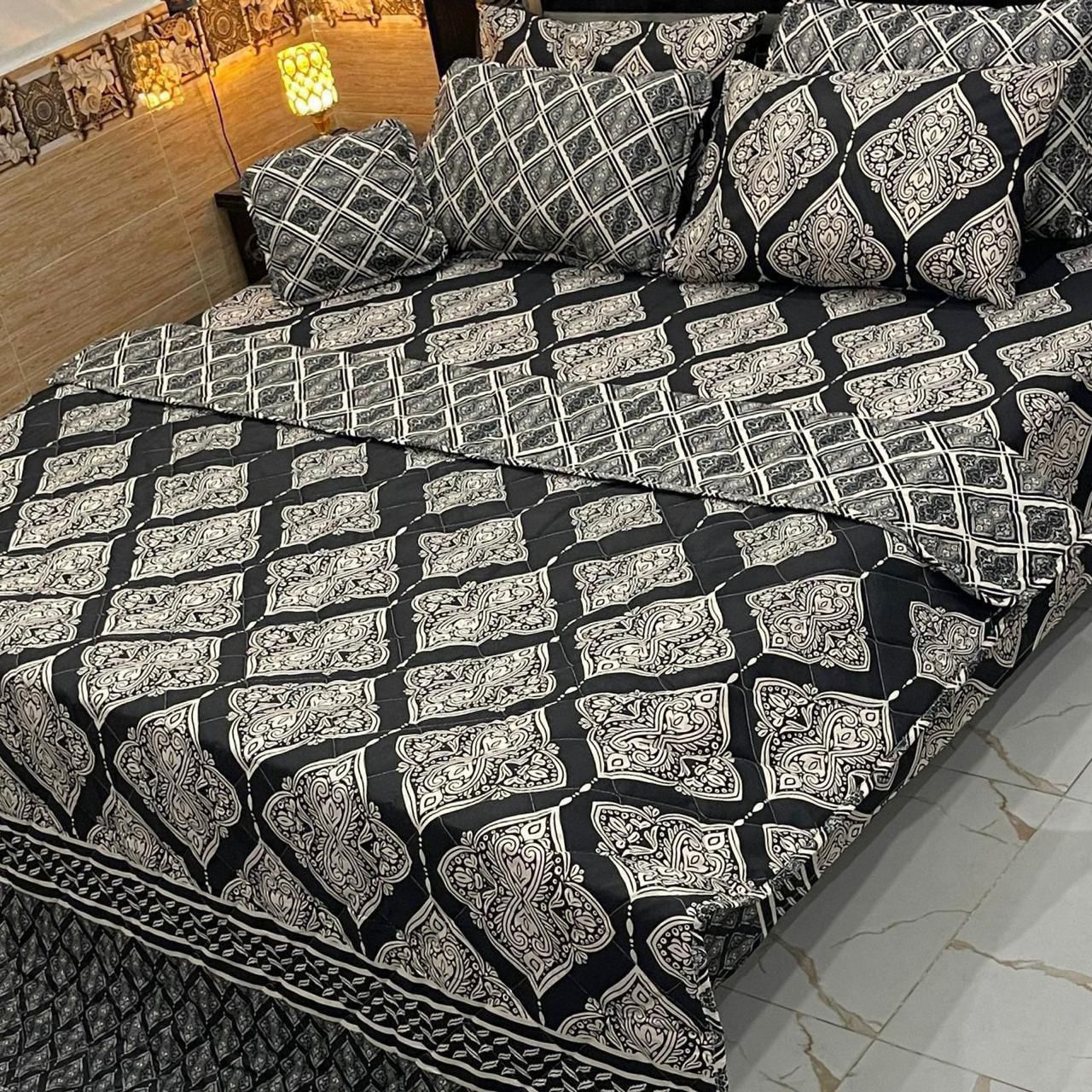 Alkaram Cotton Comforter Set - Light Filling