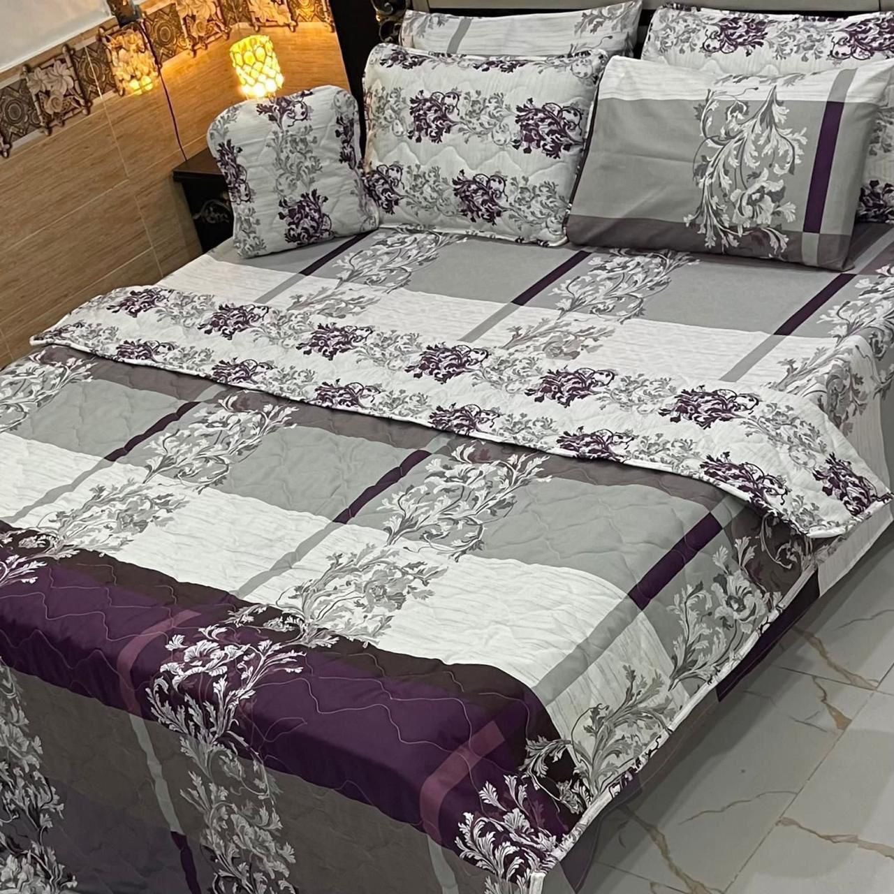 Alkaram Cotton Comforter Set - Light Filling