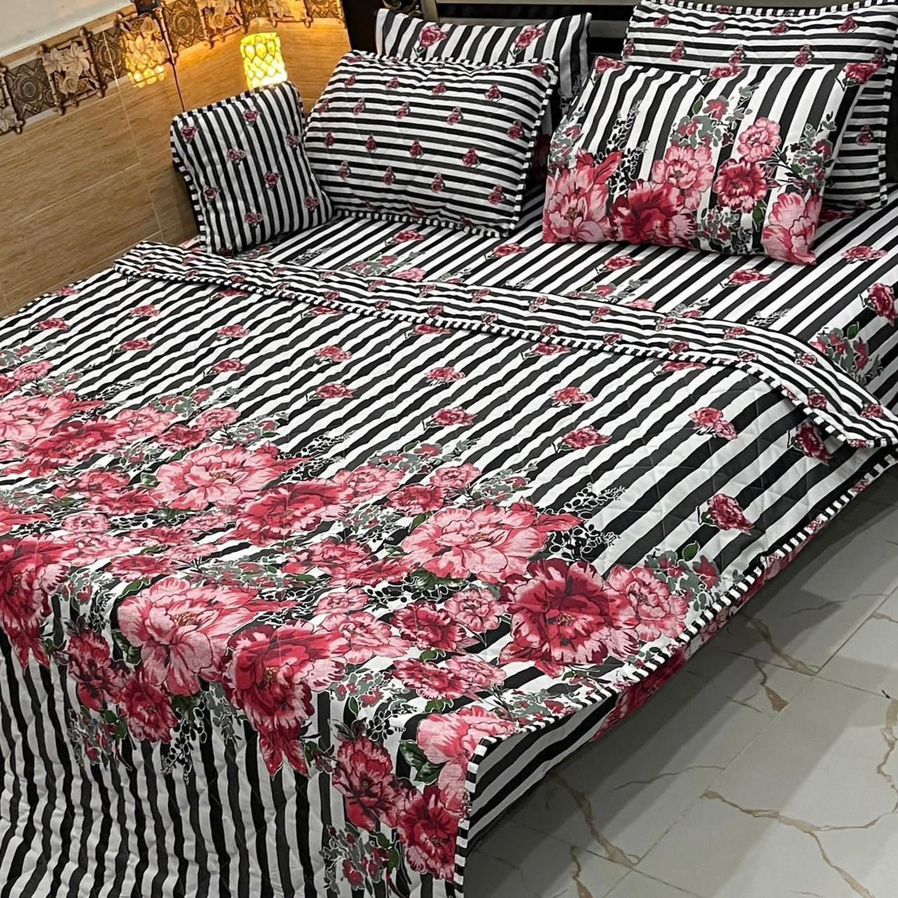 Alkaram Cotton Comforter Set - Light Filling