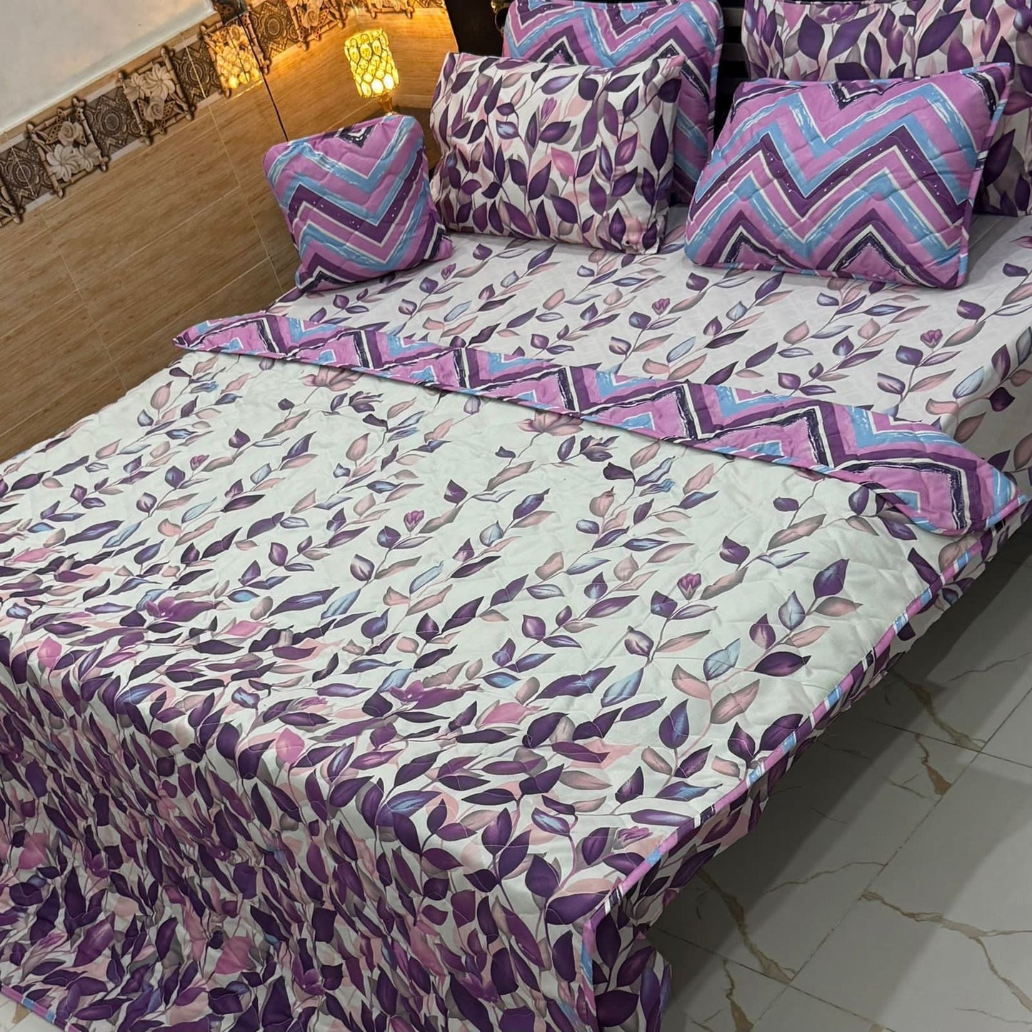 Alkaram Cotton Comforter Set - Light Filling