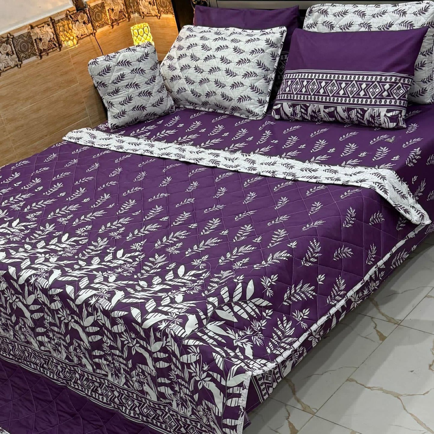 Alkaram Cotton Comforter Set - Light Filling