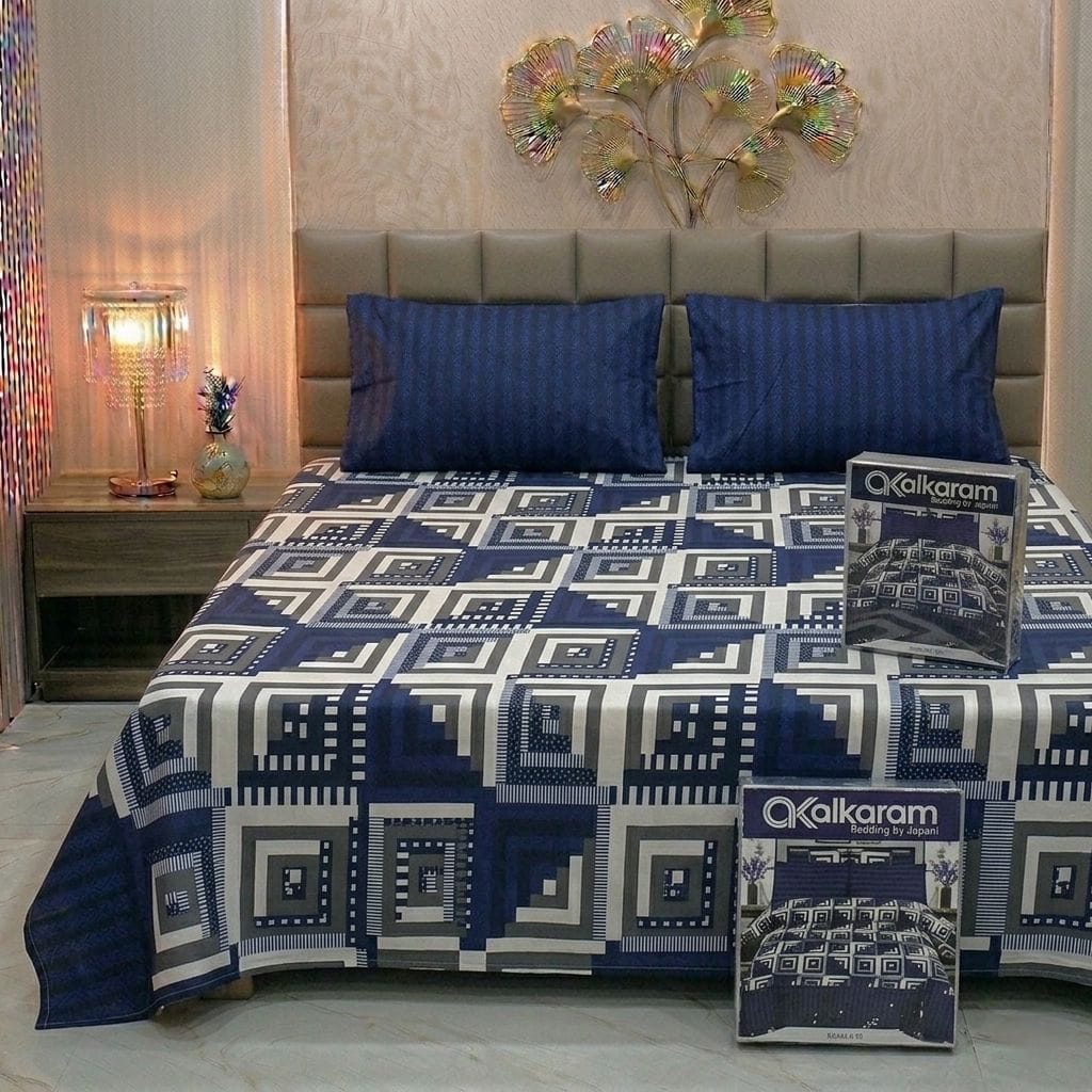 Gift Pack  alkaram bedsheet