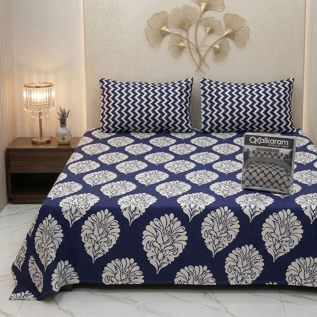 Gift Pack  alkaram bedsheet