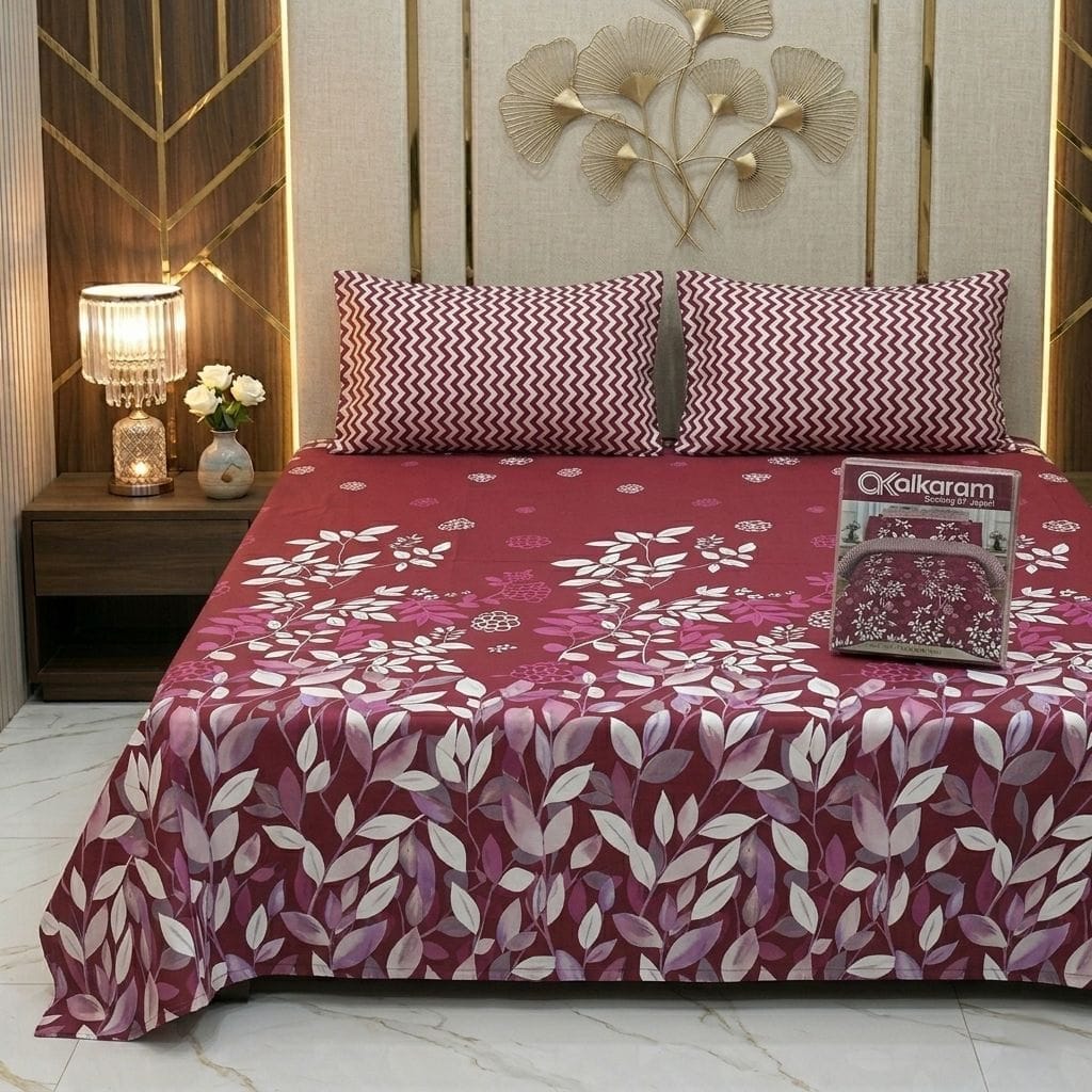 Gift Pack Alkaram Bedsheet