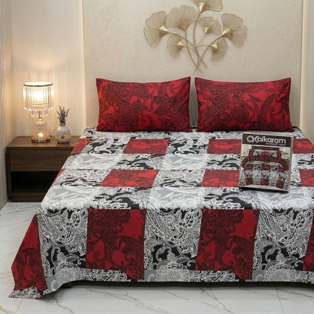 Gift Pack  Alkaram Bedsheet