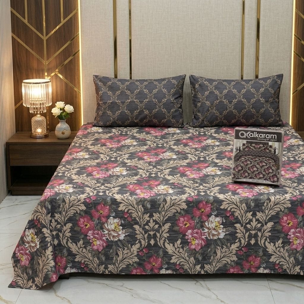 Gift Pack Alkaram Bedsheet
