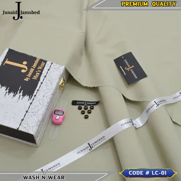 J. Business Class 4 Season Wash N Wear With Luxury Box & Bag + Button + Tasbeeh
