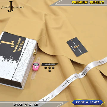 J. Business Class 4 Season Wash N Wear With Luxury Box & Bag + Button + Tasbeeh