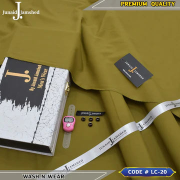 J. Business Class 4 Season Wash N Wear With Luxury Box & Bag + Button + Tasbeeh