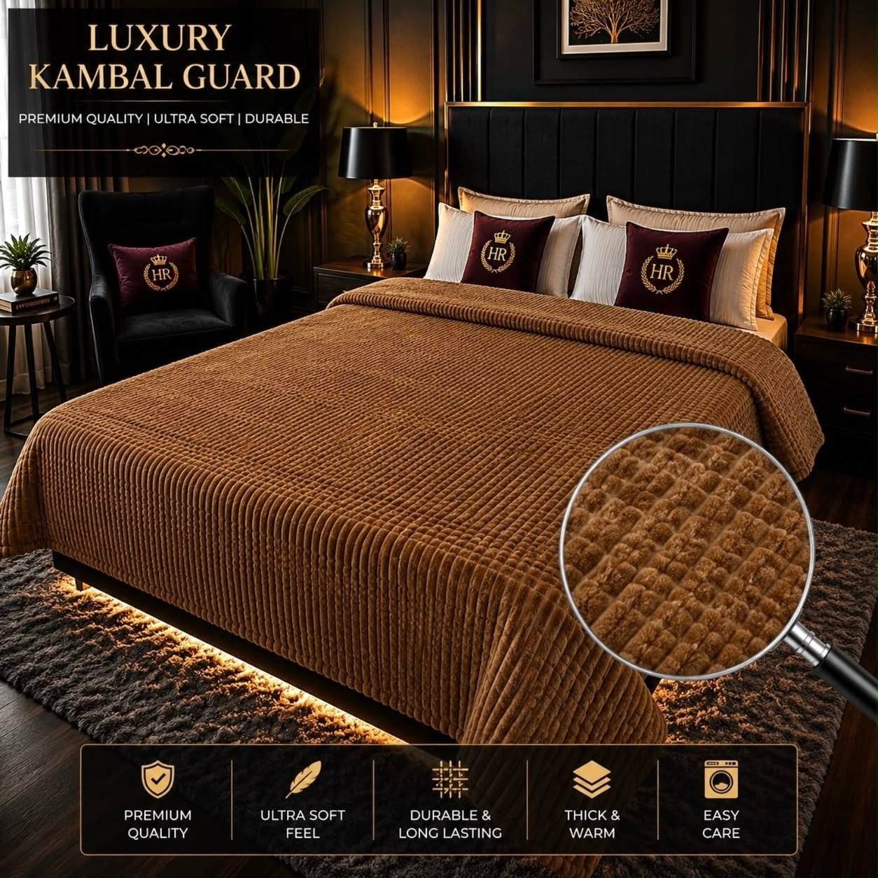 Luxury Bubble AC Blanket