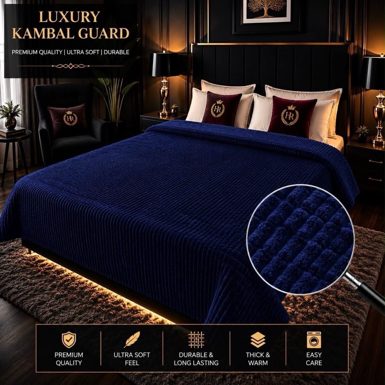 Luxury Bubble AC Blanket