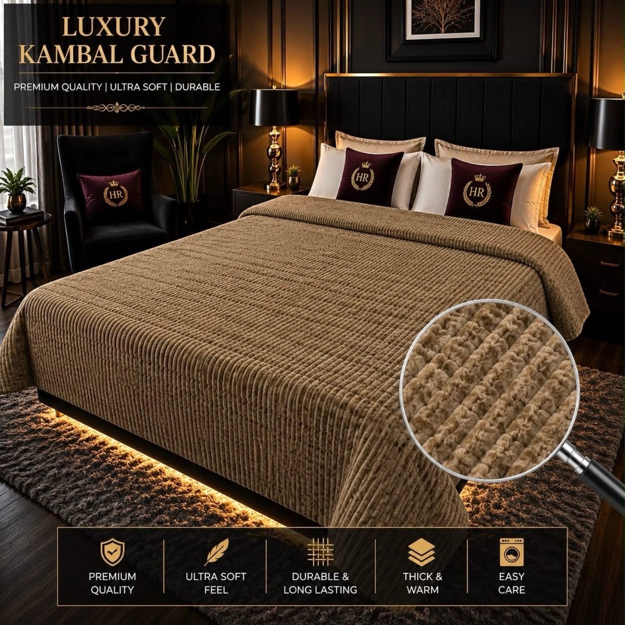 Luxury Bubble AC Blanket