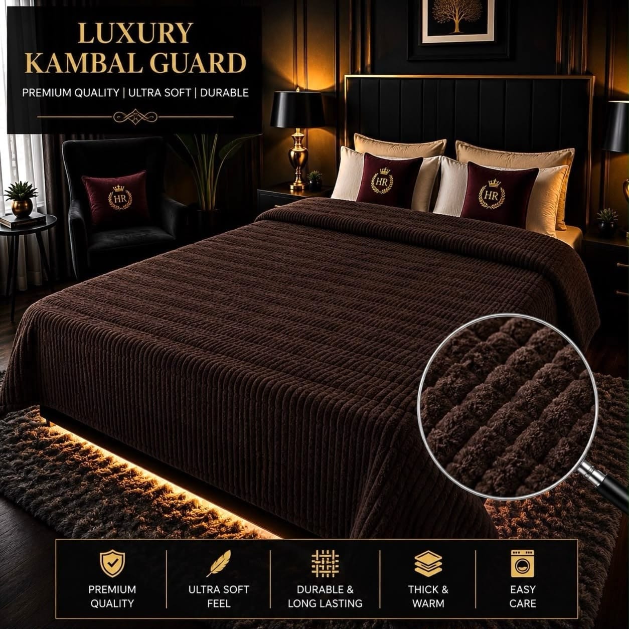 Luxury Bubble AC Blanket