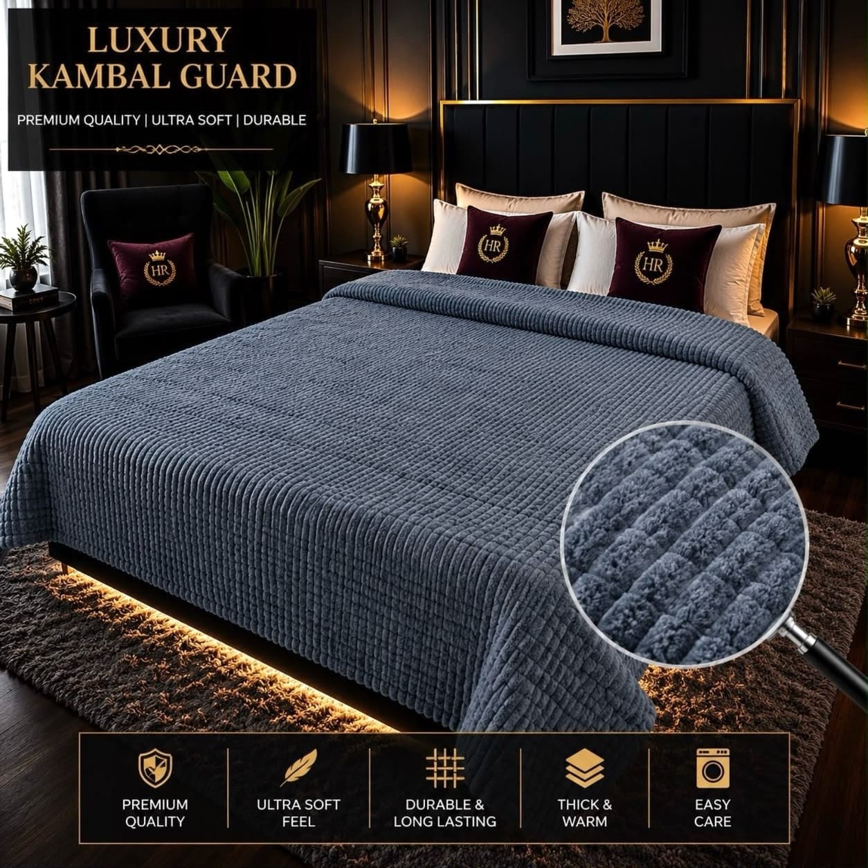 Luxury Bubble AC Blanket