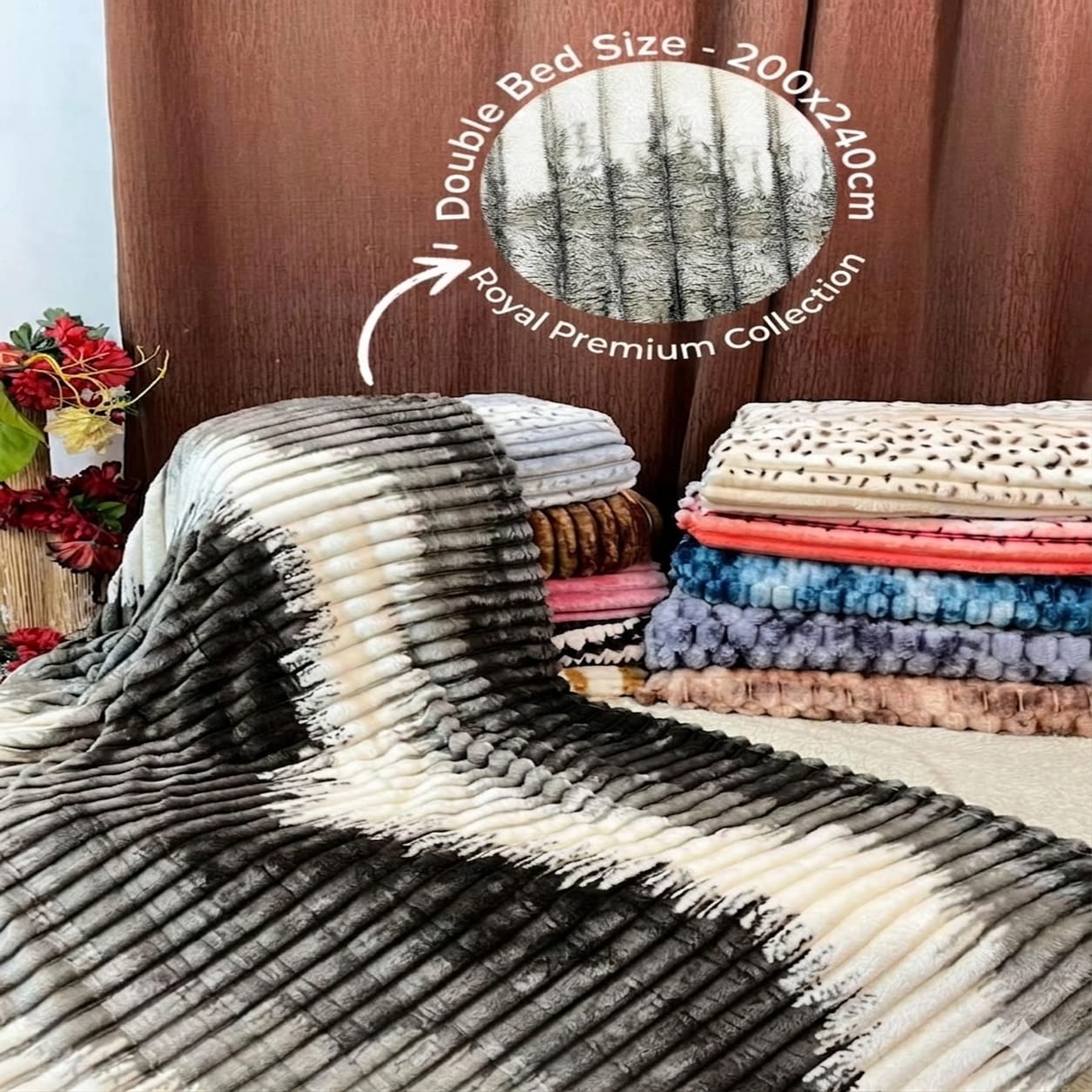Luxury Bubble AC Blanket