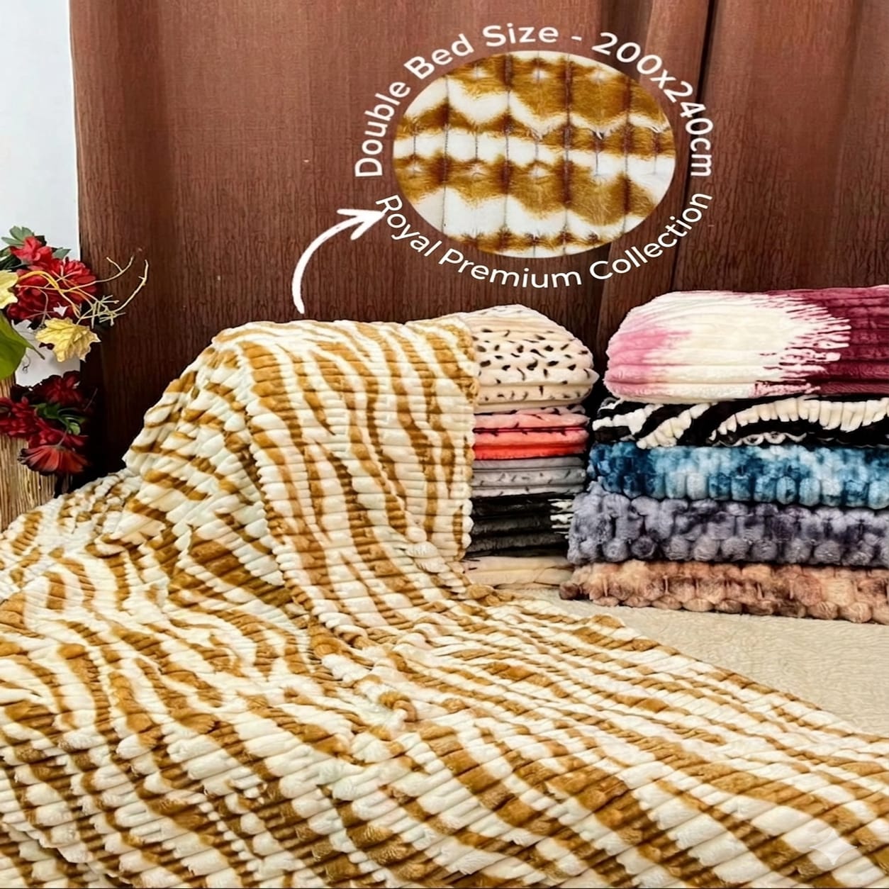 Luxury Bubble AC Blanket