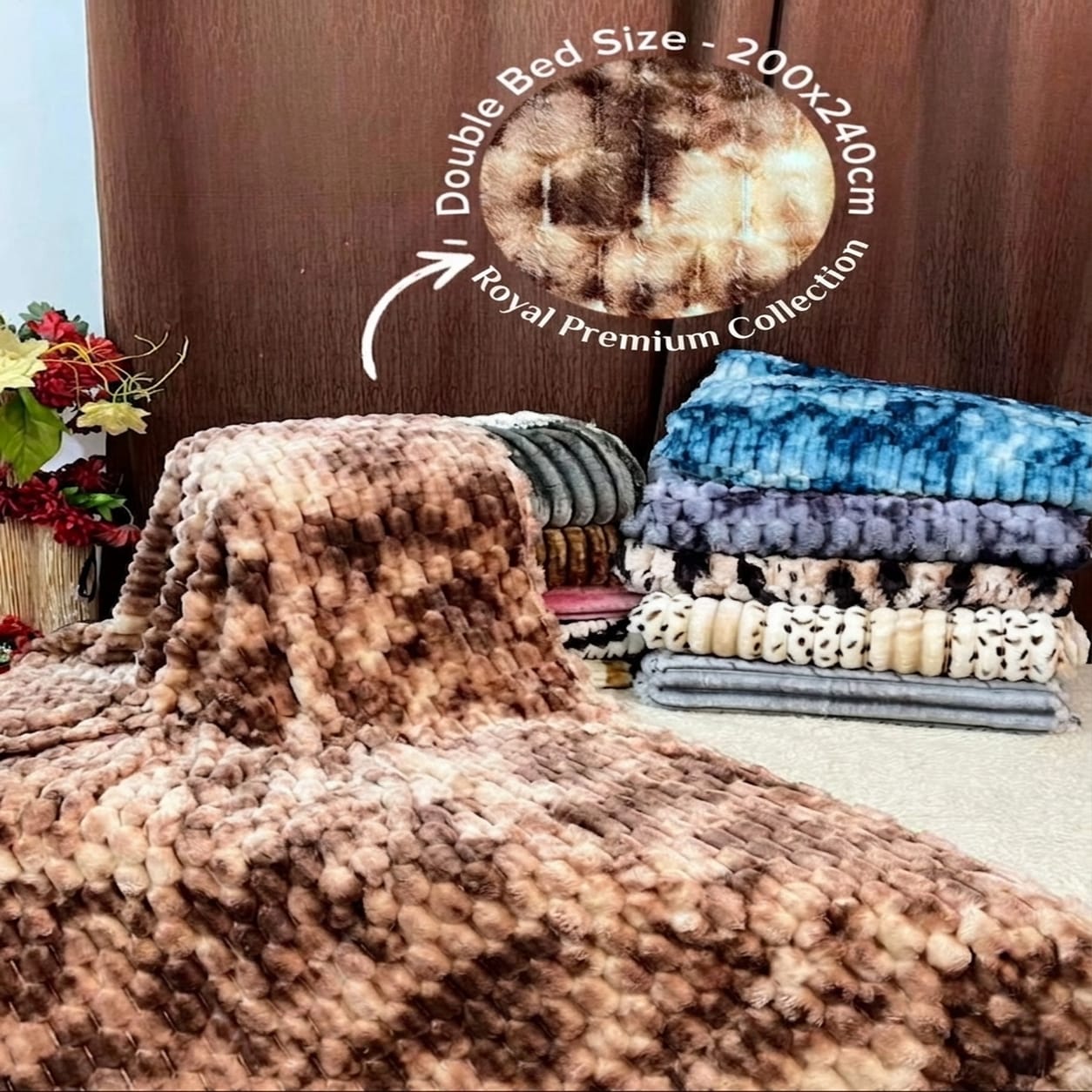 Luxury Bubble AC Blanket