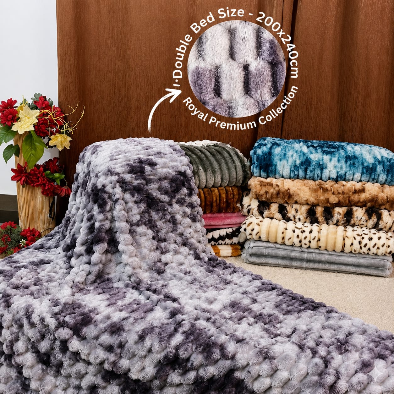 Luxury Bubble AC Blanket