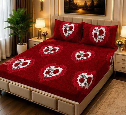 Fleece Bedsheet 3pc-Double Bed