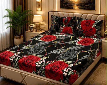Fleece Bedsheet 3pc-Double Bed