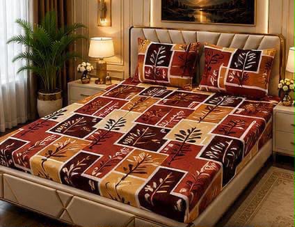 Fleece Bedsheet 3pc-Double Bed